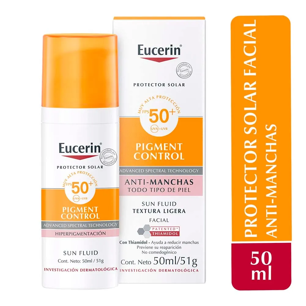 Protector solar Eucerin pigment control Fps50 - 50 ml