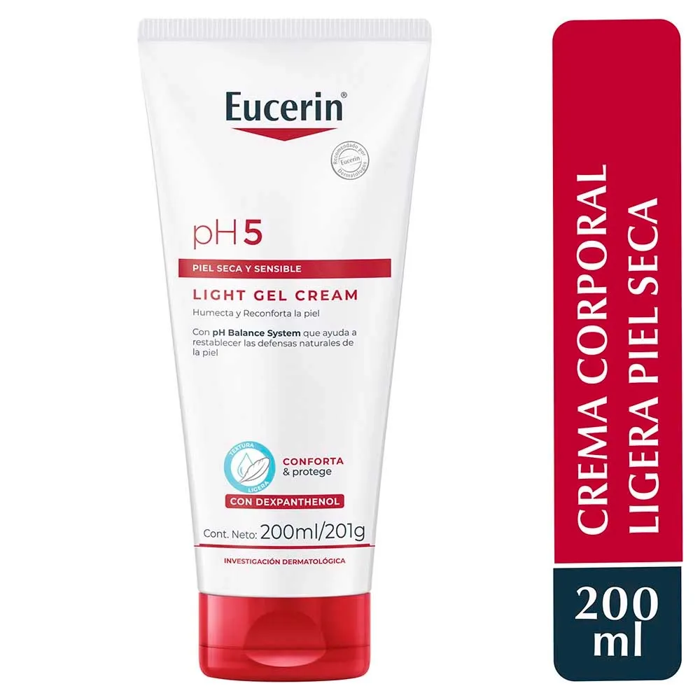 Gel crema corporal Eucerin Ph5 light - 200 ml