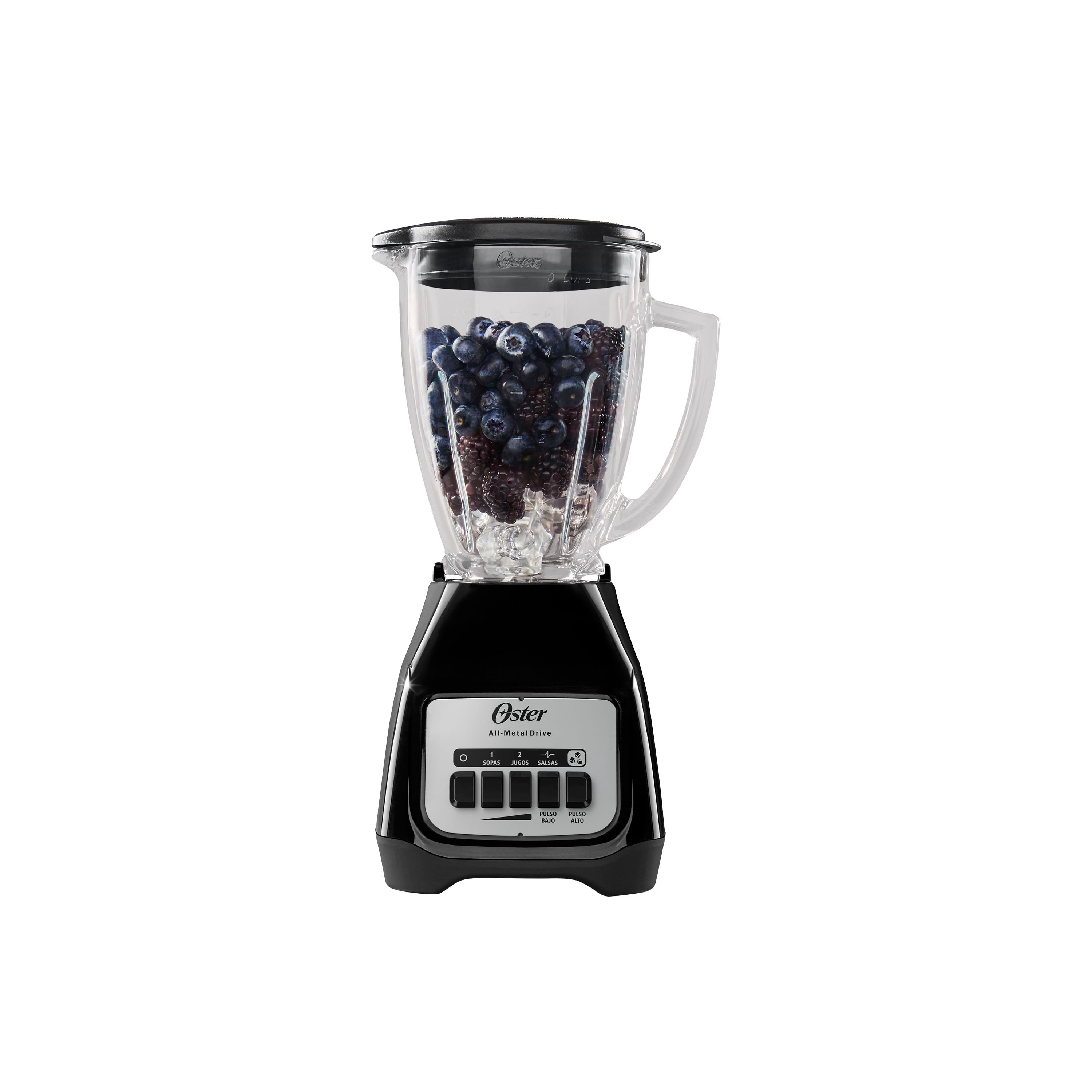 Oster Licuadora ®con vaso de vidrio refractario boroclass® 2 velocidades más pulso , [BLSTKAG-BPB]