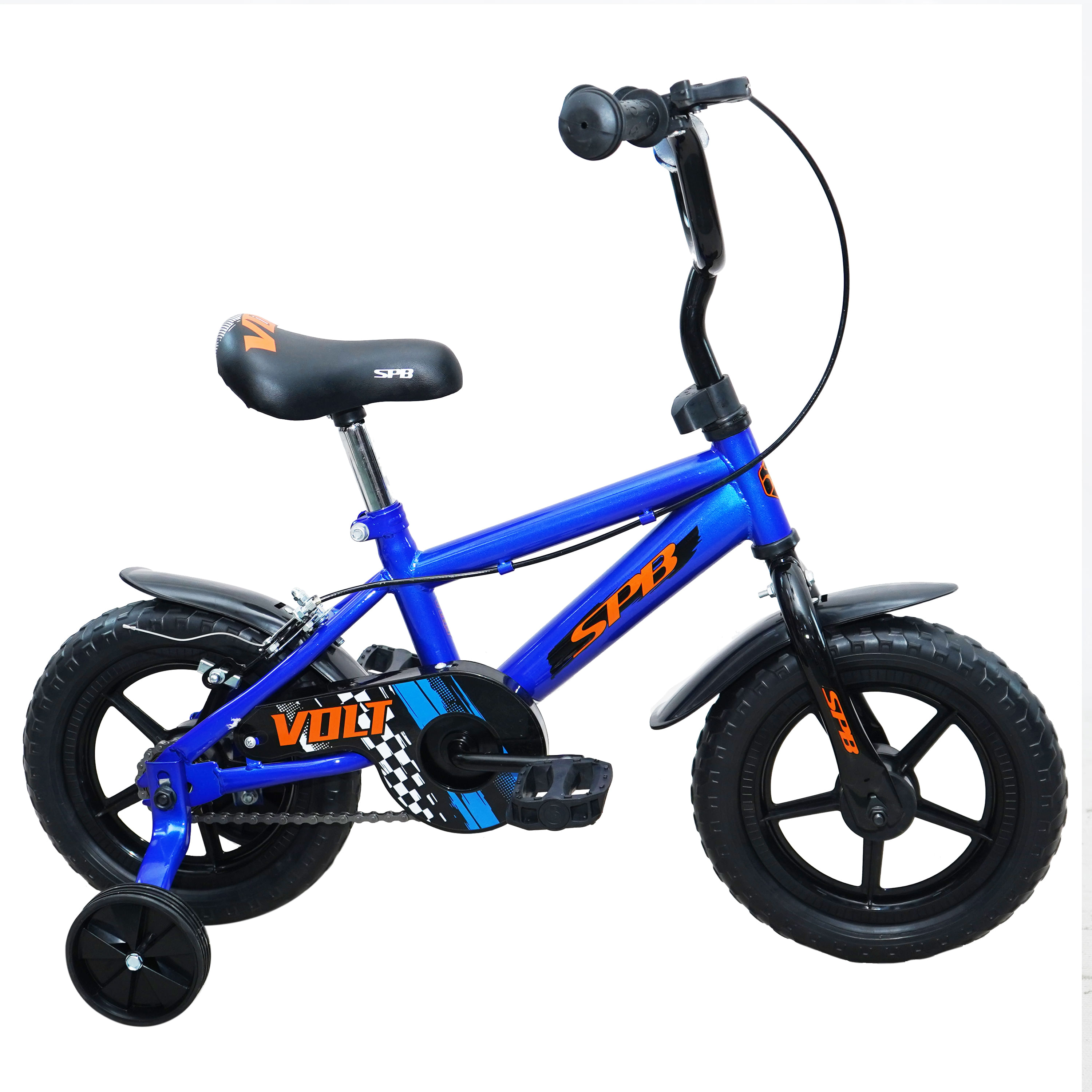 Bicicleta SUPER PRO 12 Infantil Azul con Negro