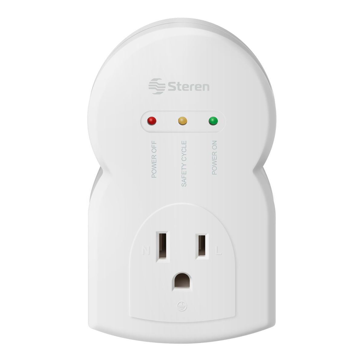 Protector Steren contra variaciones y picos de voltaje de 3 600 W para electrodomésticos 920-010
