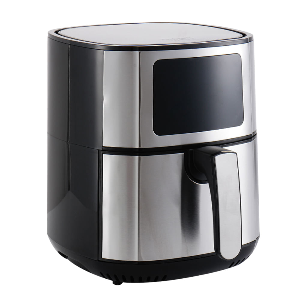 Winning Star Freidora de Aire 1400W 5.5L Pantalla Digital Plata [ST-2041]