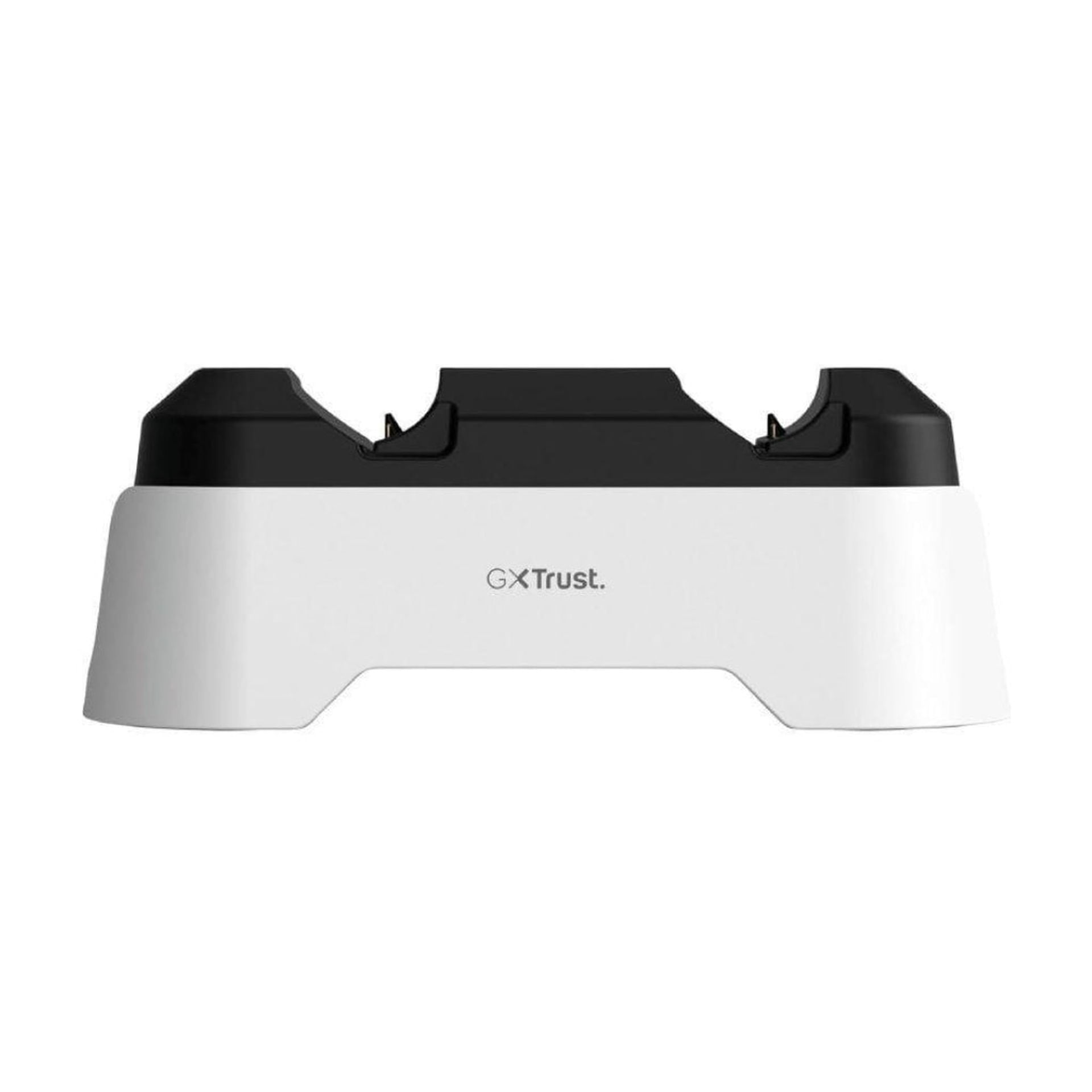 Cargador Trust GXT mandos PS5 blanco 25597