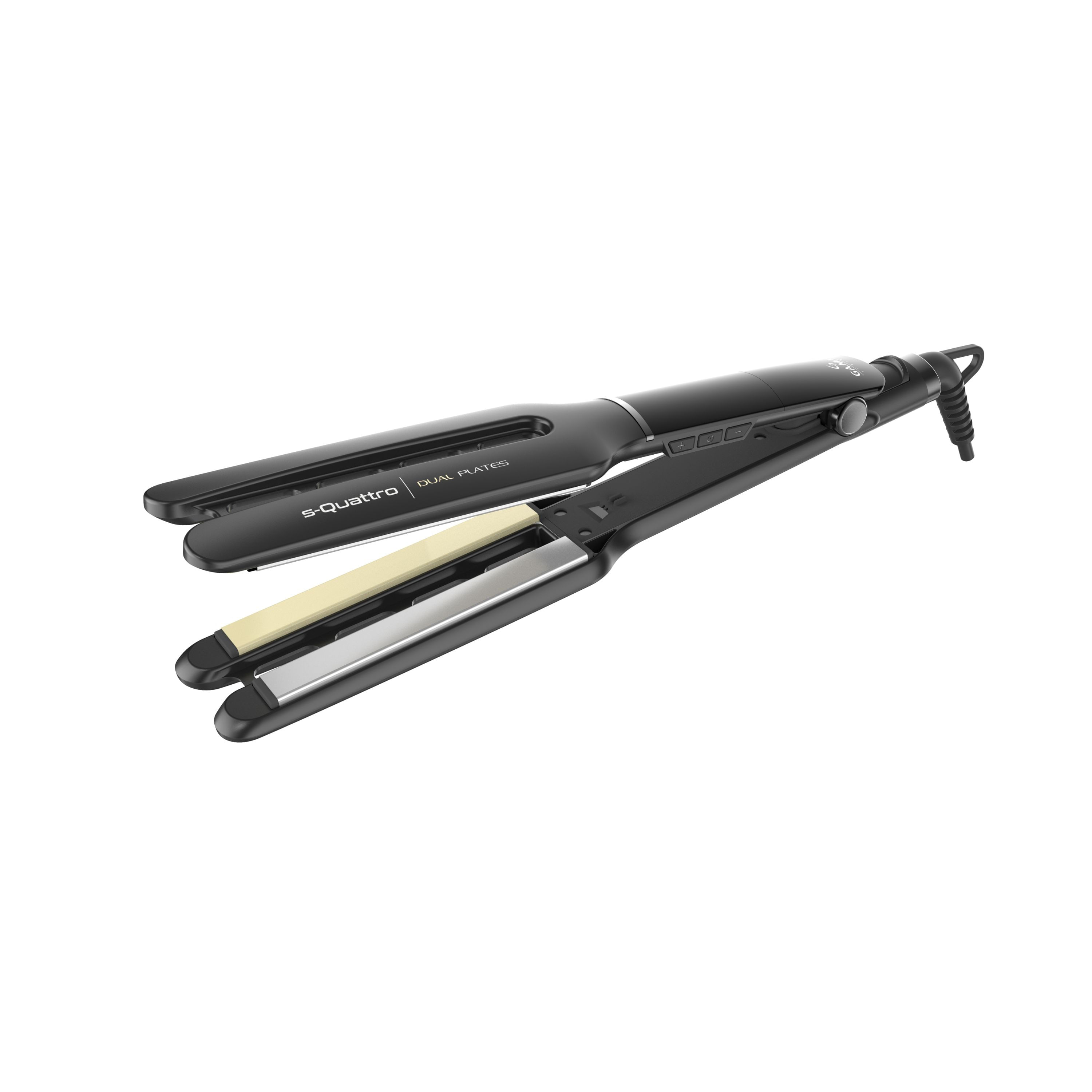 Plancha S Quattro Dual Plates GAMA Italy negro Tecnología Dual Plates