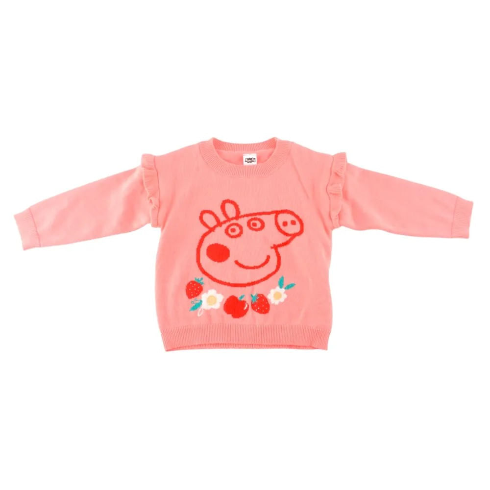 Sudadera Peppa Pig para bebé niña - Talla 1-5X