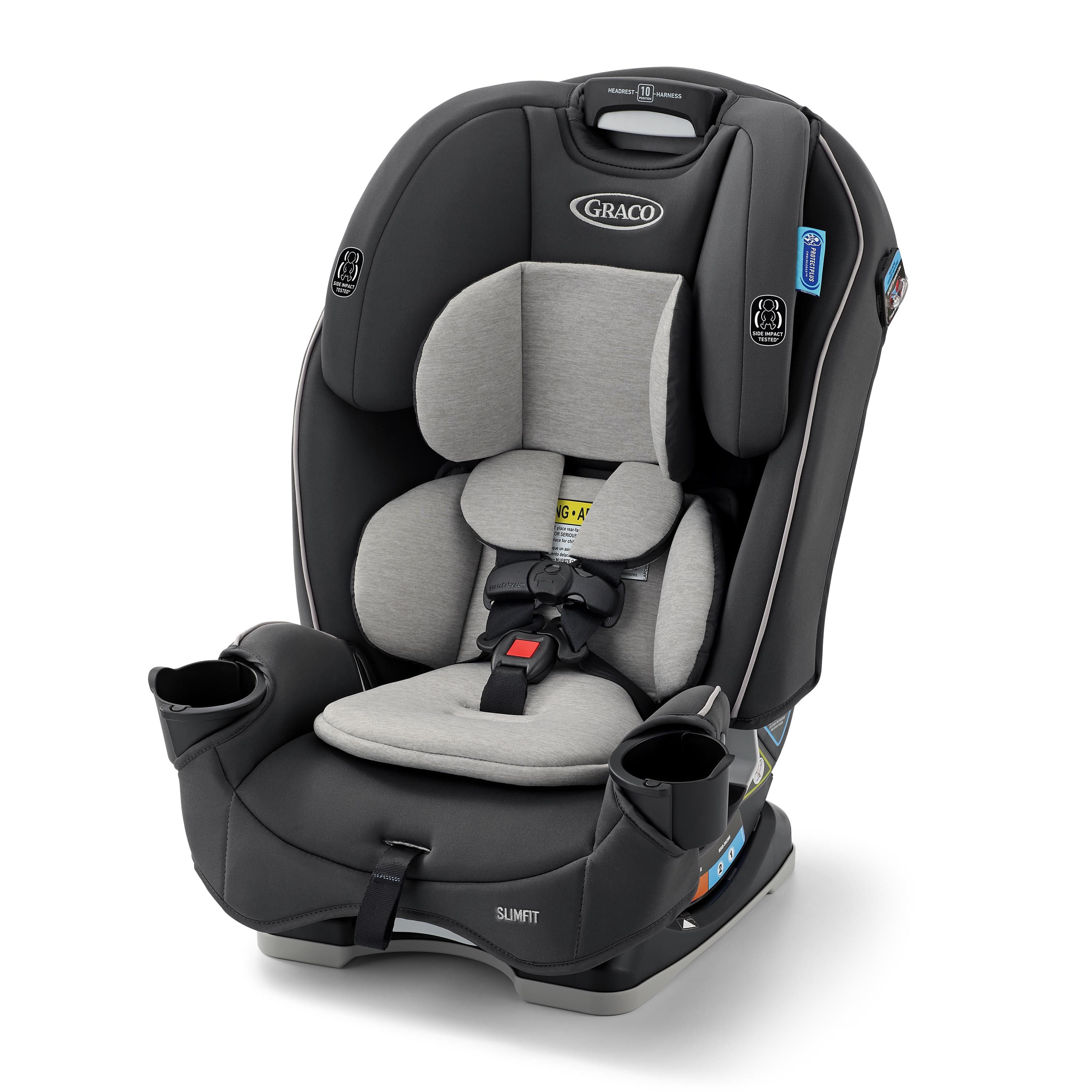Autoasiento Graco SlimFit, 3 en 1, Convertible a Booster, Arnés de 5 Puntos Simply Safe Adjust, 2215454