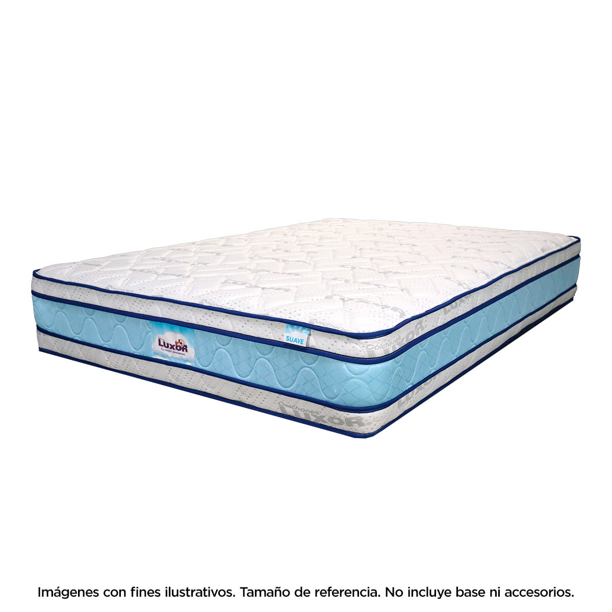 Colchón Luxor Antiestres Doble Pillow-sin base