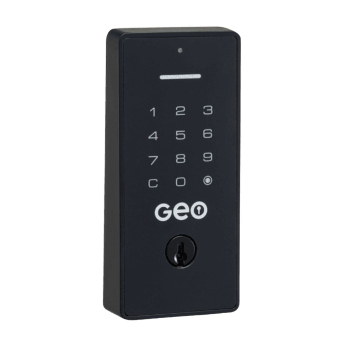 Cerradura digital Gaia ANSI/BHMA Grado 3 GEO negro (2 llaves incluidas)