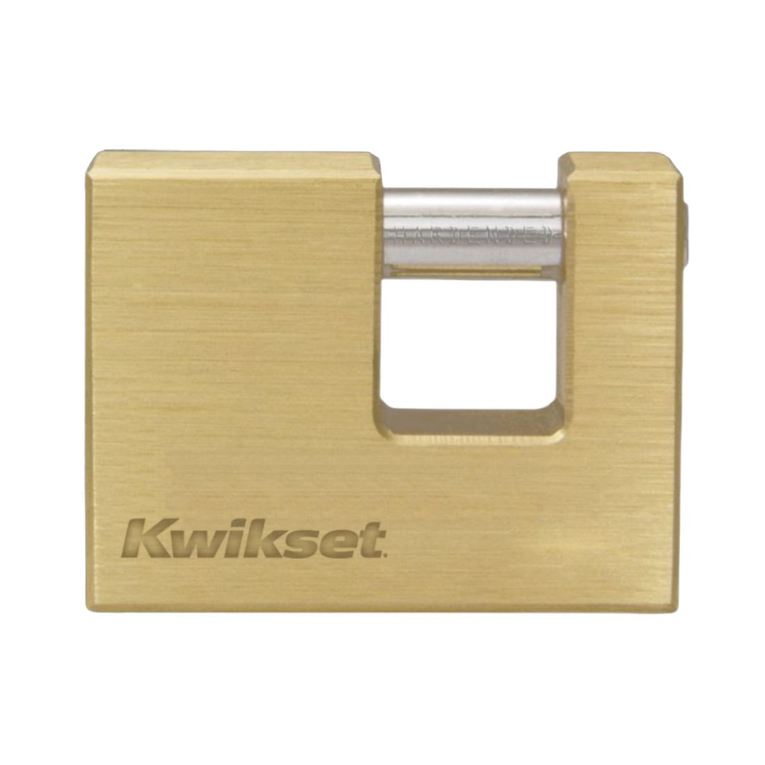Candado bayoneta anticizalla latón macizo KWIKSET 90mm en blíster