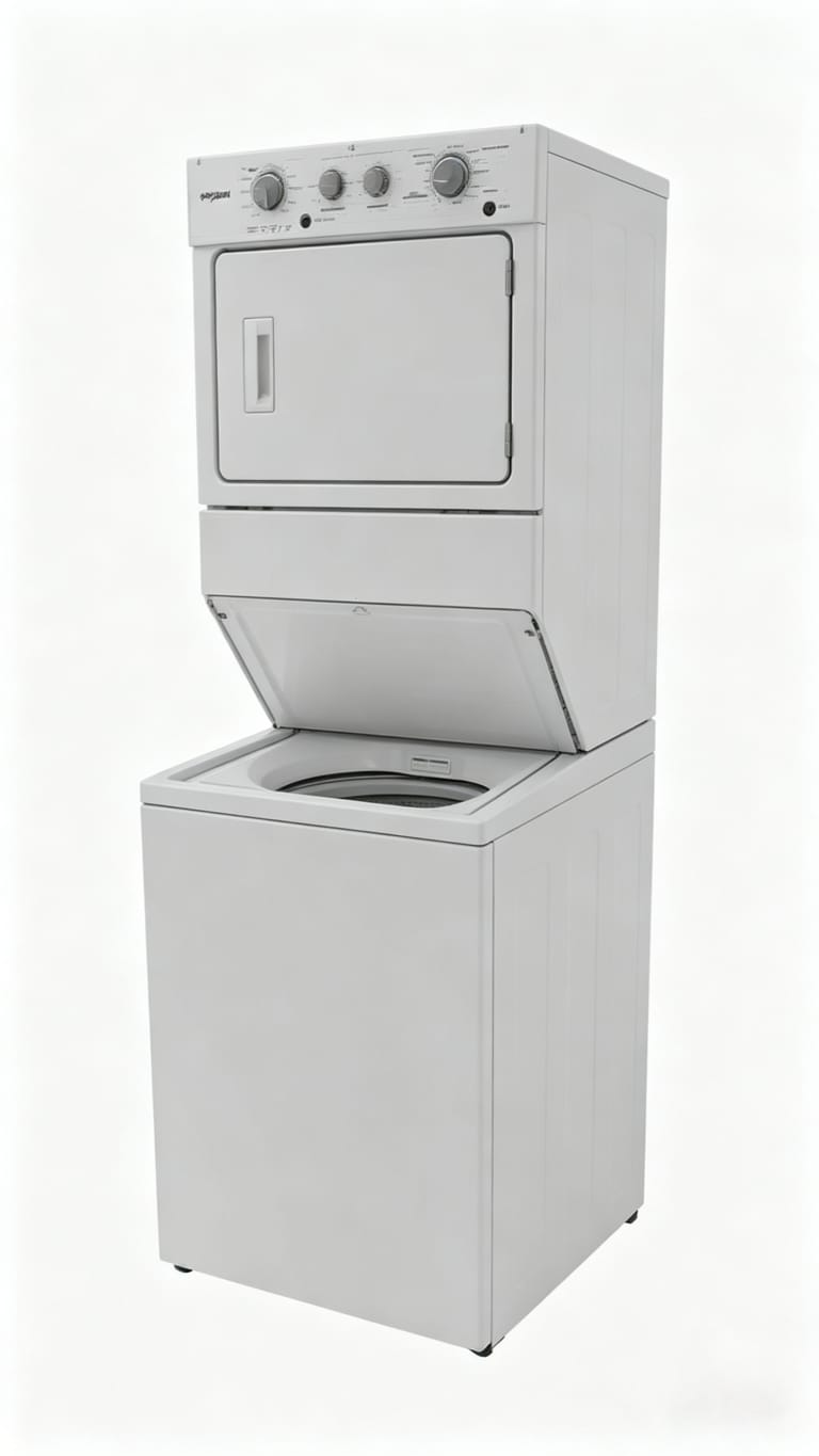Centro de Lavado a Gas Whirlpool 7MWGT4027HW, lavadora 20kg, 9 ciclos de lavado , Secadora 10kg