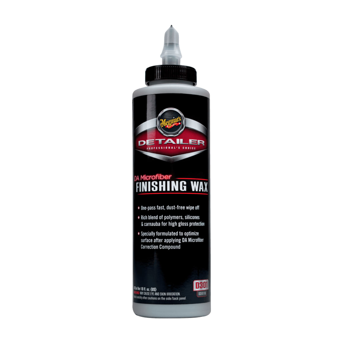 Cera para acabado de carnauba Microfiber MEGUIAR´S Detailer 16oz