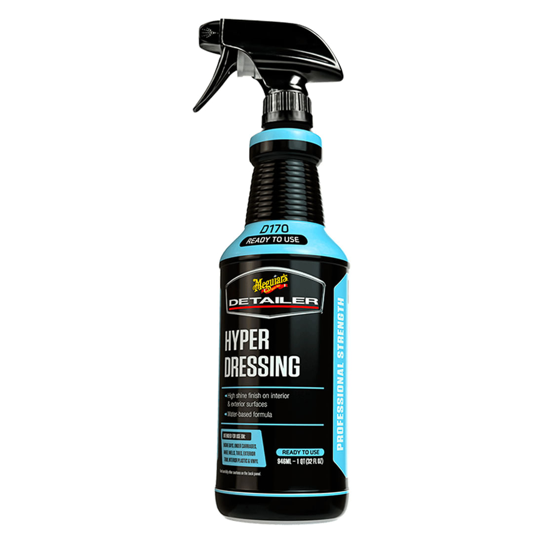 Abrillantador para piezas de caucho, plástico y vinilo sin pintar MEGUIAR´S 32oz