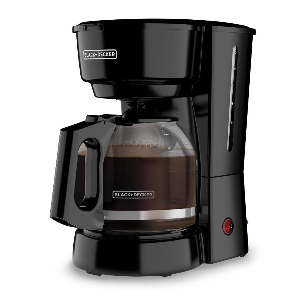 Cafetera Black+Decker 12 tazas negra CM0915BK-LA