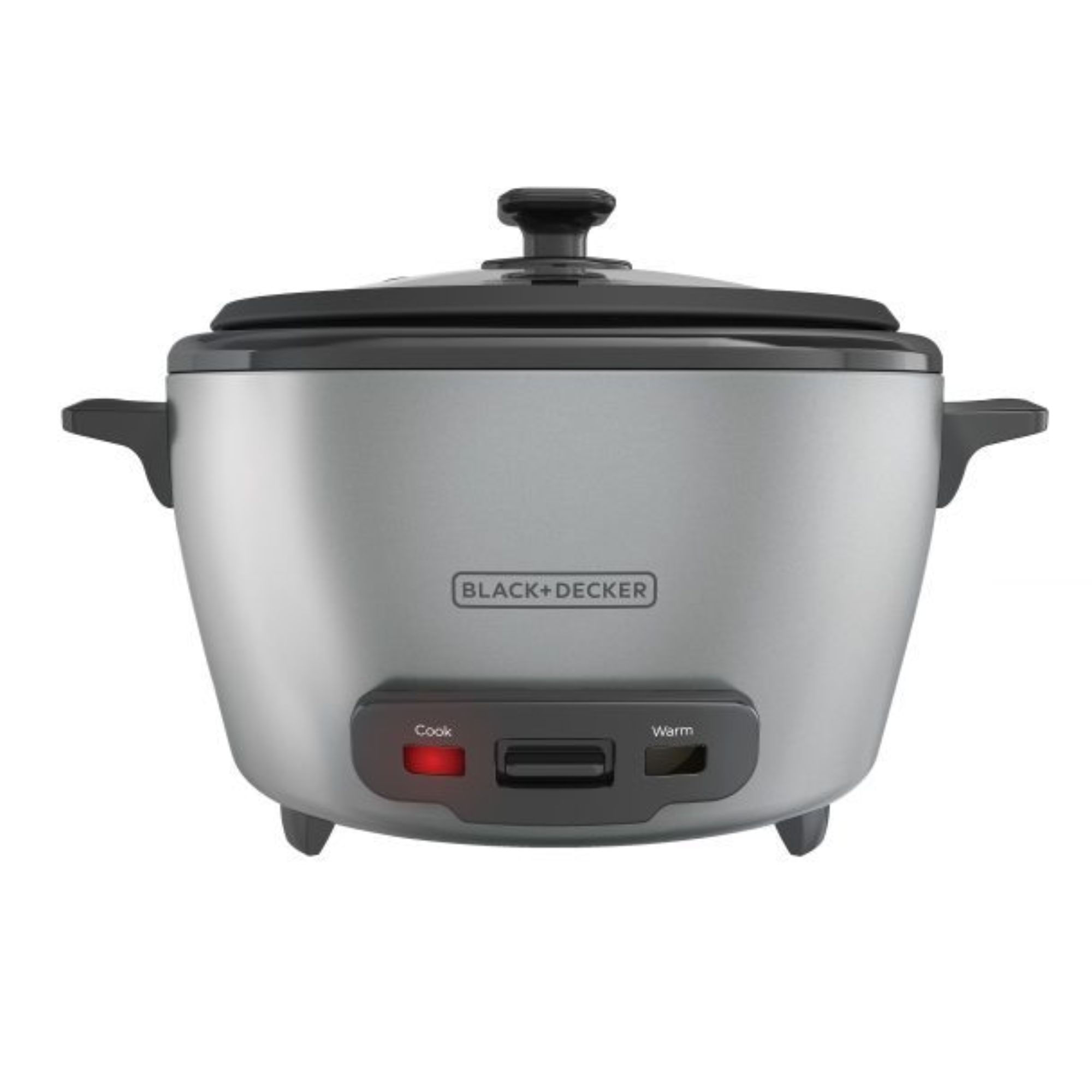 Olla arrocera Black + decker 20 tz RC5200M gris cocina facil