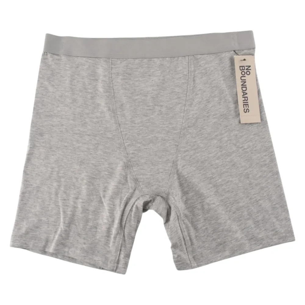 Bóxer short No Boundaries para mujer color gris