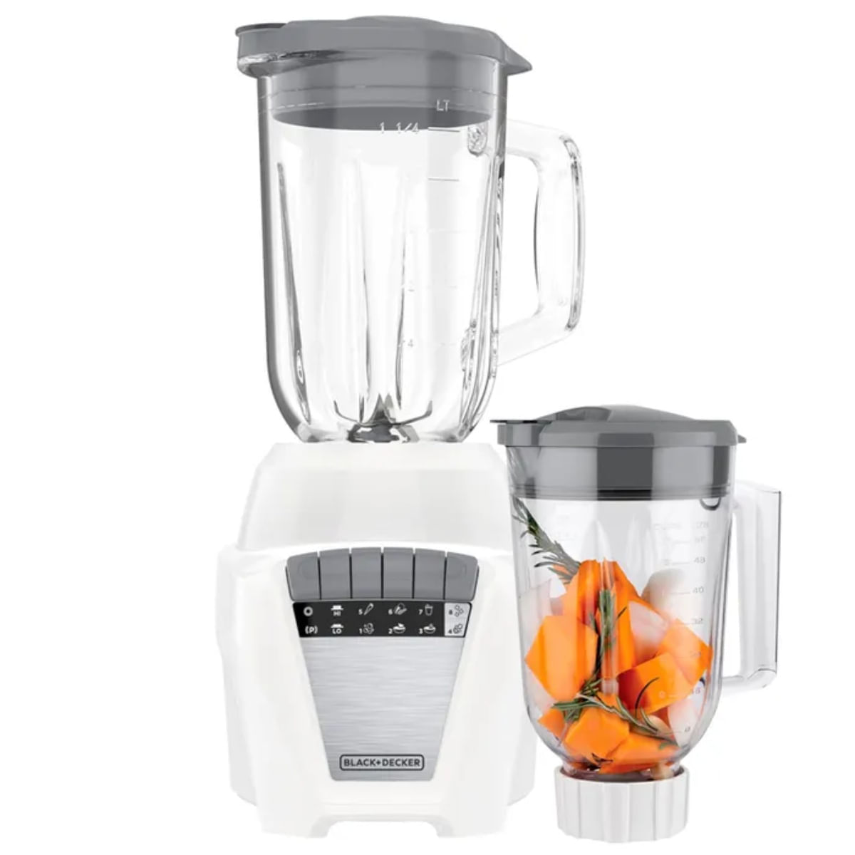 Black + decker licuadora 1.25 l blanca BL0876-3WDLA