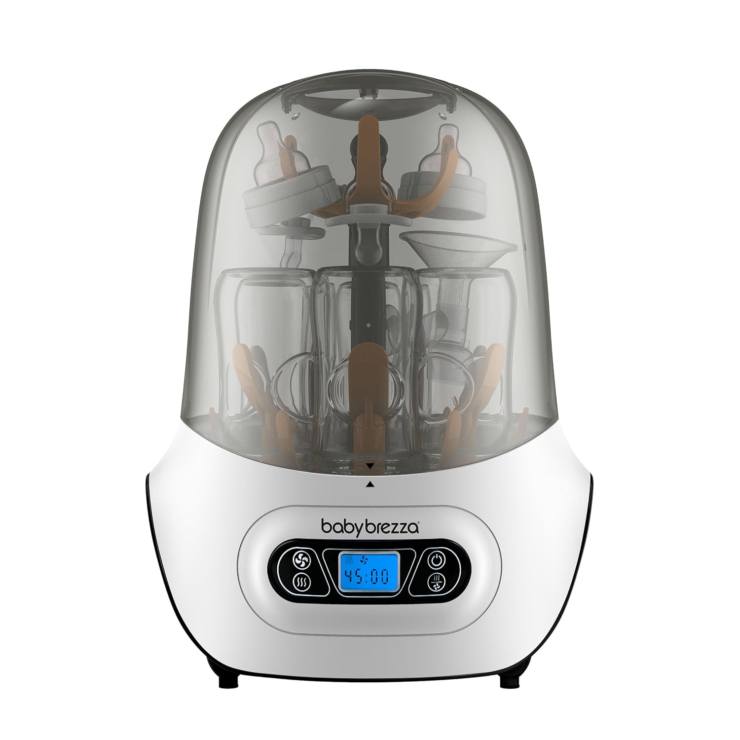 Esterilizador y secador de biberones Baby Brezza eléctrico a vapor para biberones y accesorios universales