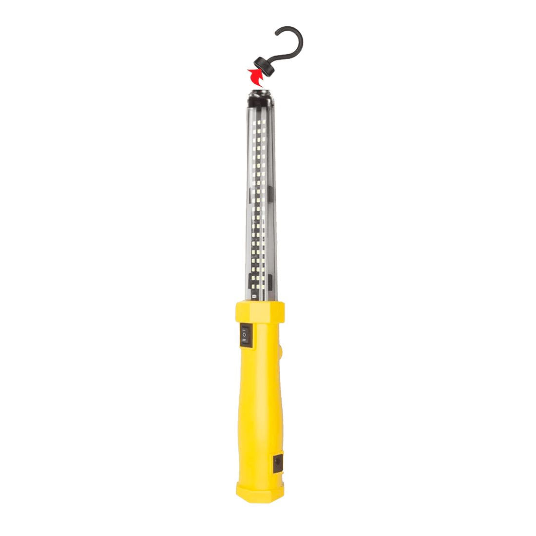 Linterna multipropósito led luz blanca recargable BAYCO 230lm 363mm color amarillo con imán IPX4