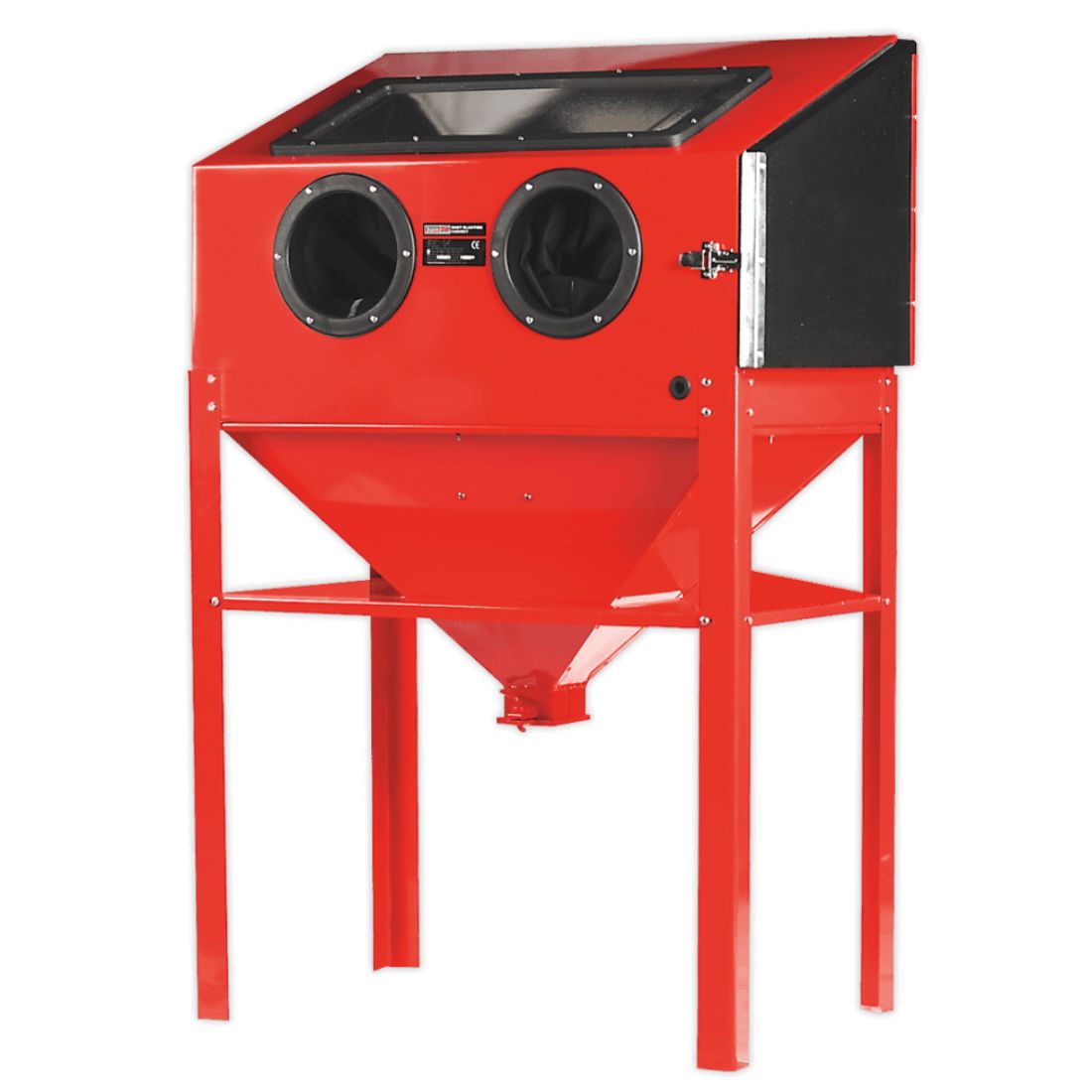 Cabina de chorro de arena 125 psi TORIN 860 x 550 x 1390 mm, 115/230 v