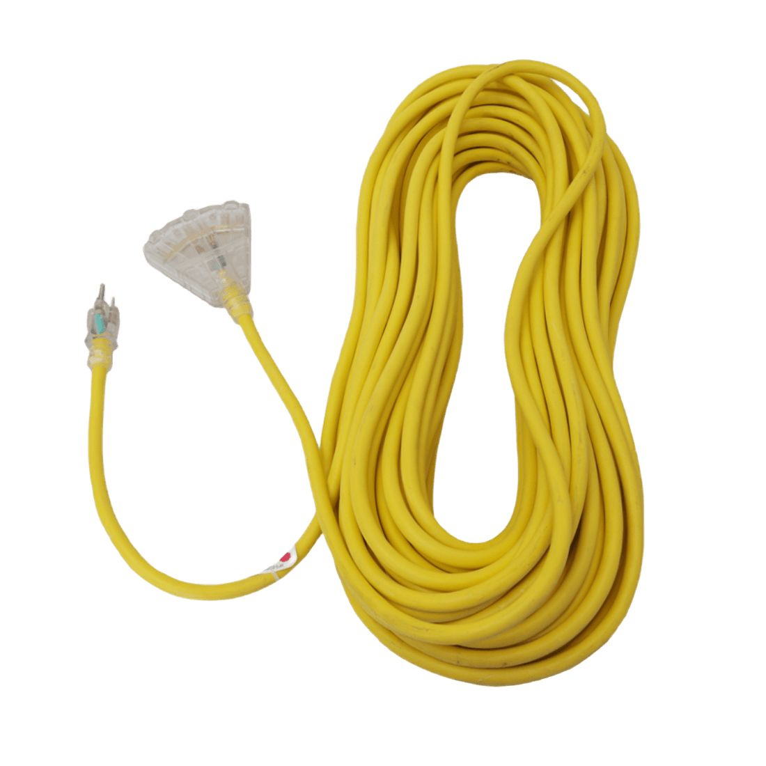 Extensión eléctrica de 30.m con 3 tomas cable 12/3 BAYCO SJW