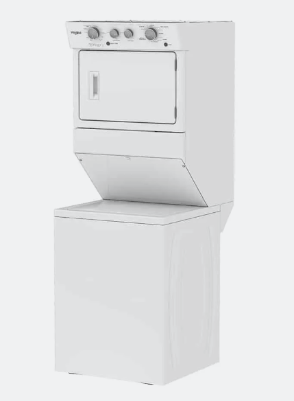 Centro de Lavado Eléctrico Whirlpool, Lavadora 20kg, agitador alto double Action 7MWET4027HW