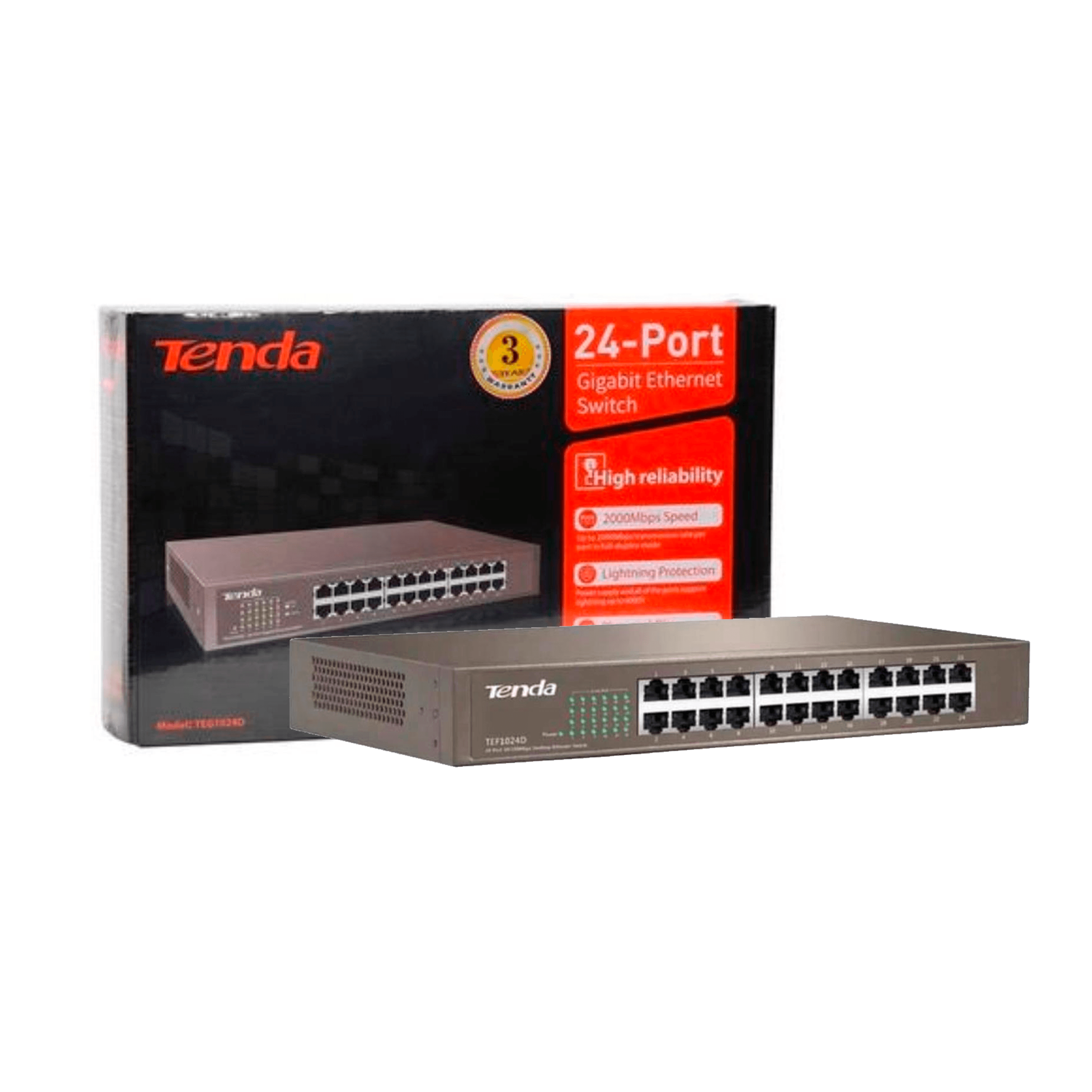 Switch de 24 puertos TENDA