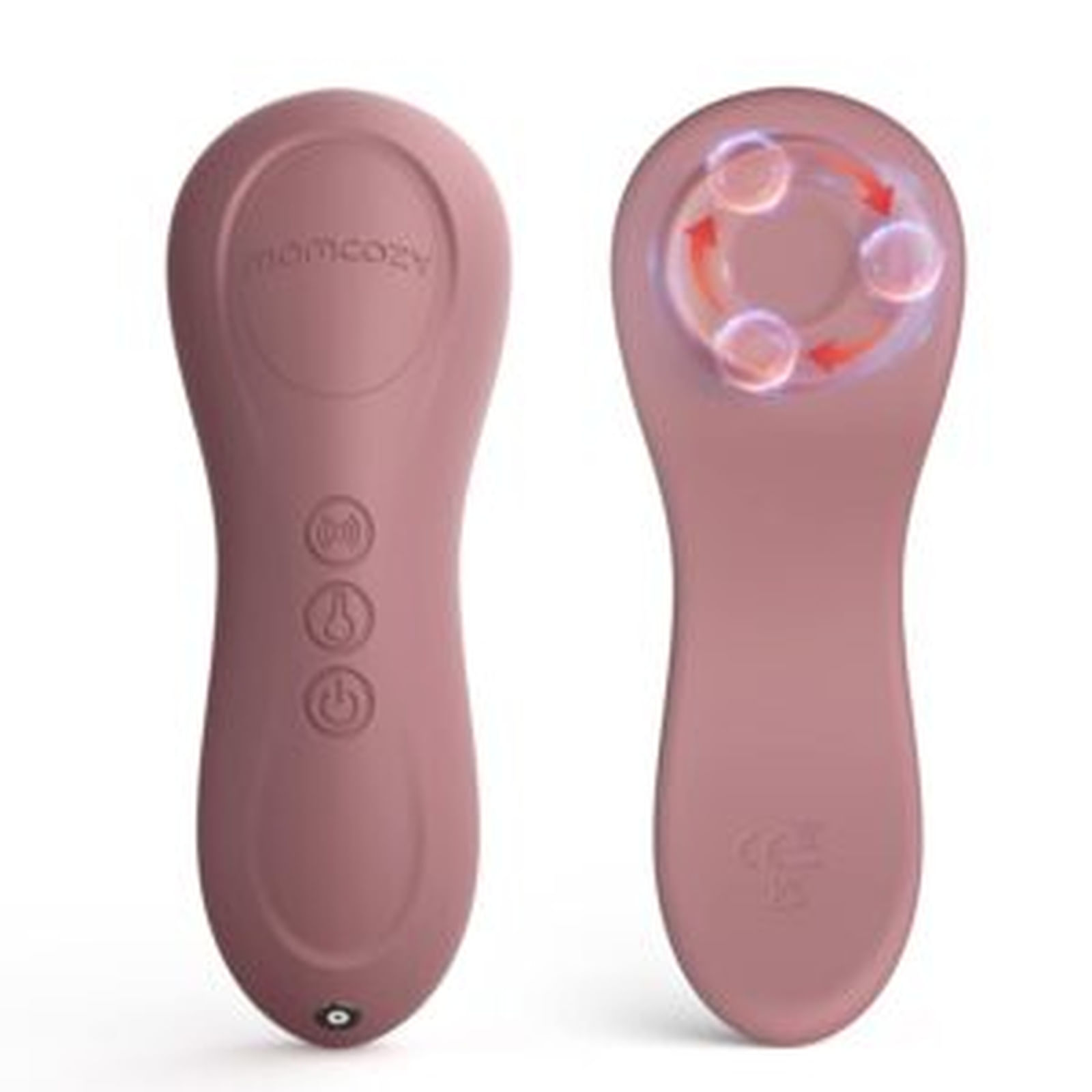 Masajeador de lactancia Momcozy 3 en 1 con rodillos y calor