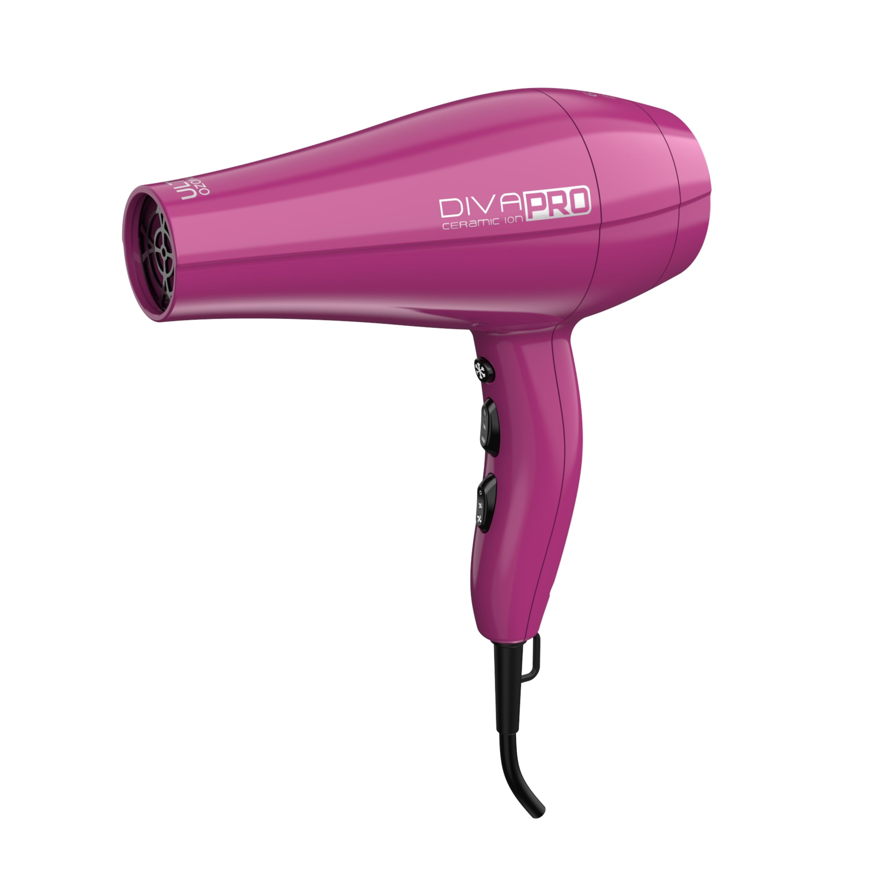 Secadora Diva Salon GAMA Italy Tecnologia 4D Therapy rosada