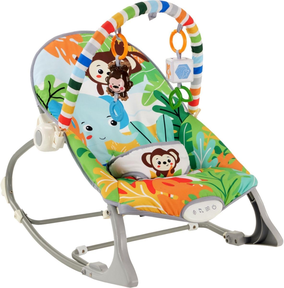 Silla Konig Kids mecedora y vibratoria 2 en 1 para bebé ocean world