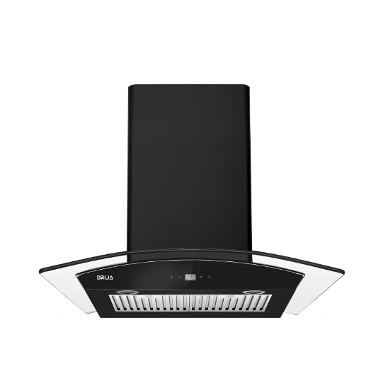 Extractor DRIJA de pared PRISMA TOUCH 76 BLACK