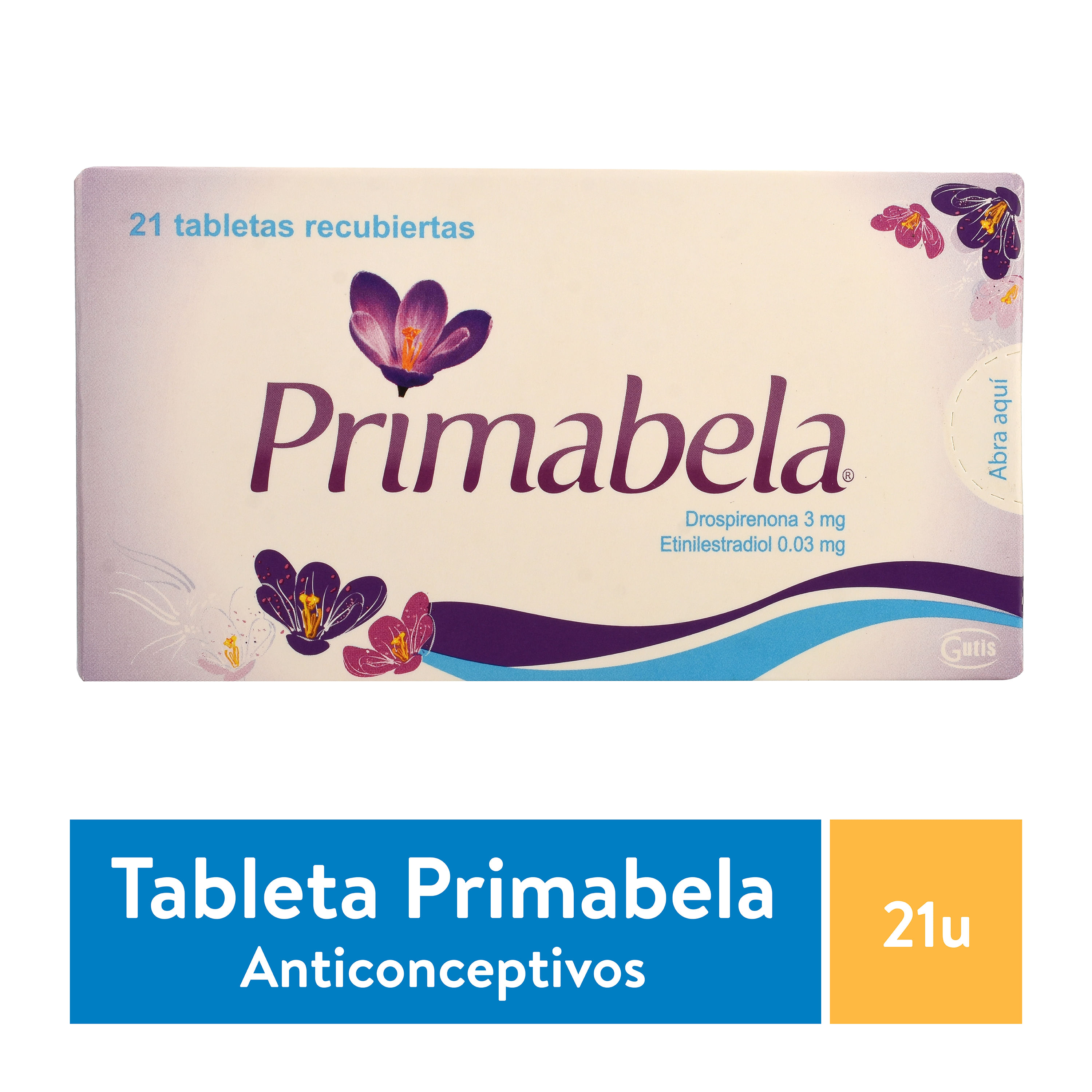 Primabela Gutis X 21 Tababletas