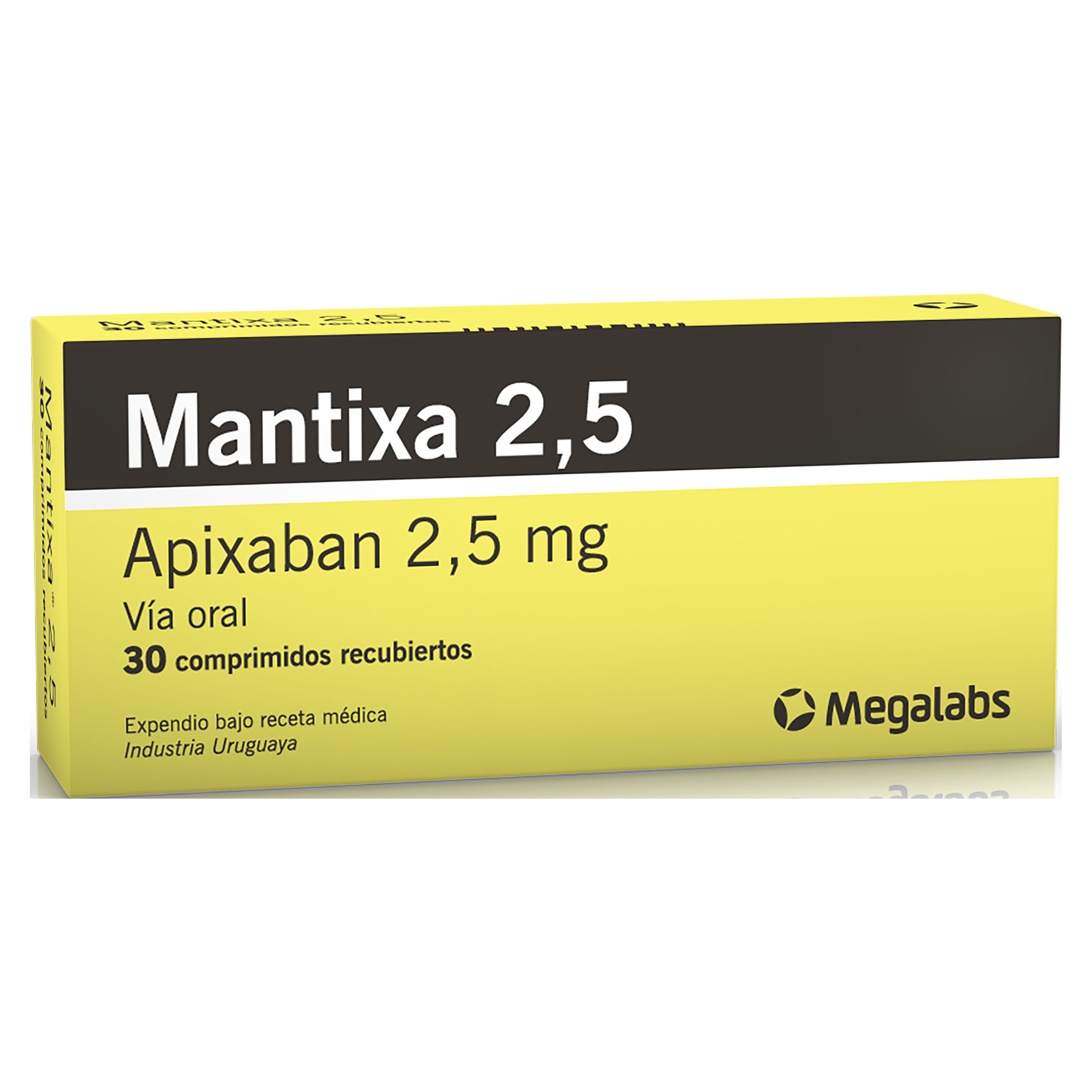 Mantixa 2,5 mg caja 30 comprimidos