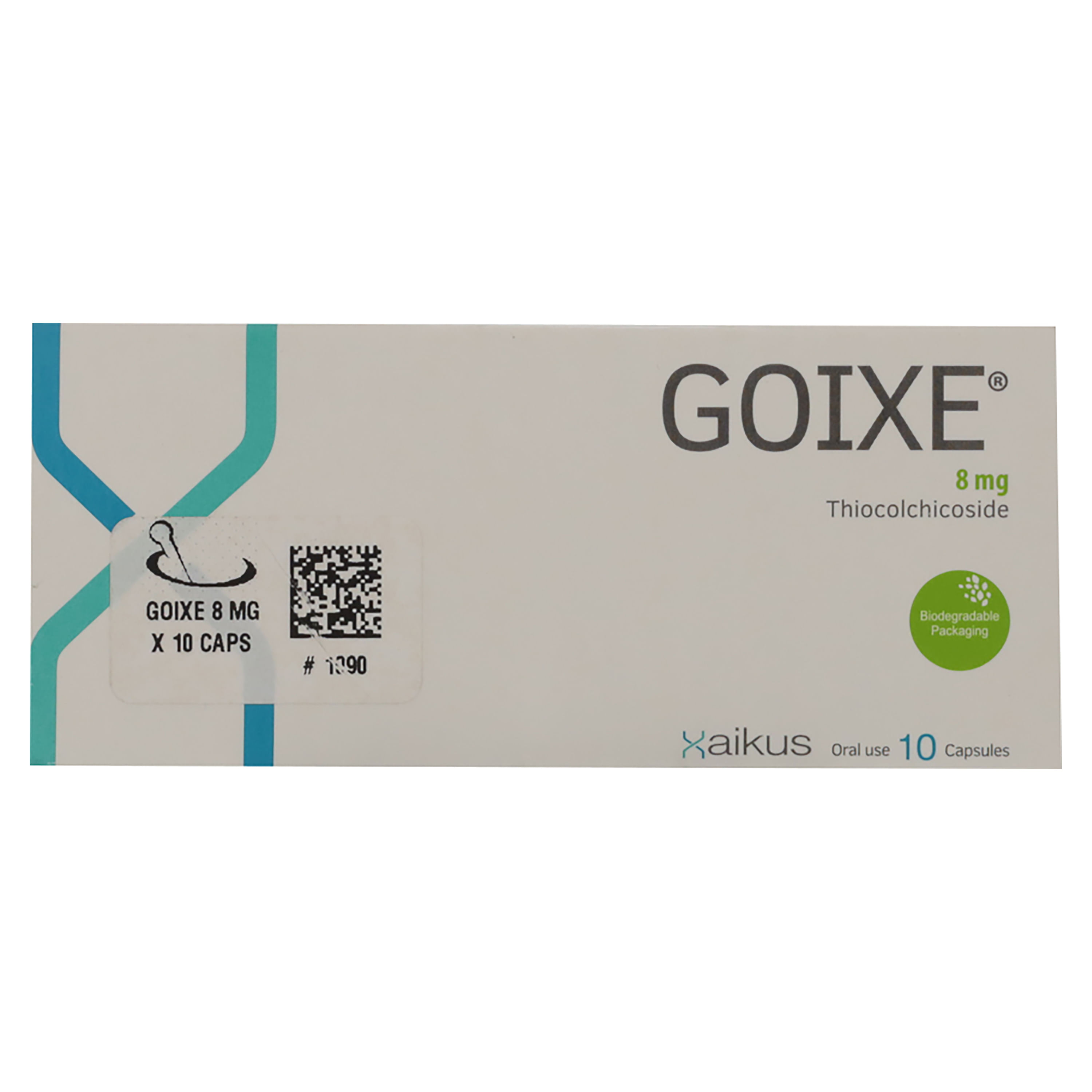Goixe tiocolchicosido 8 mg