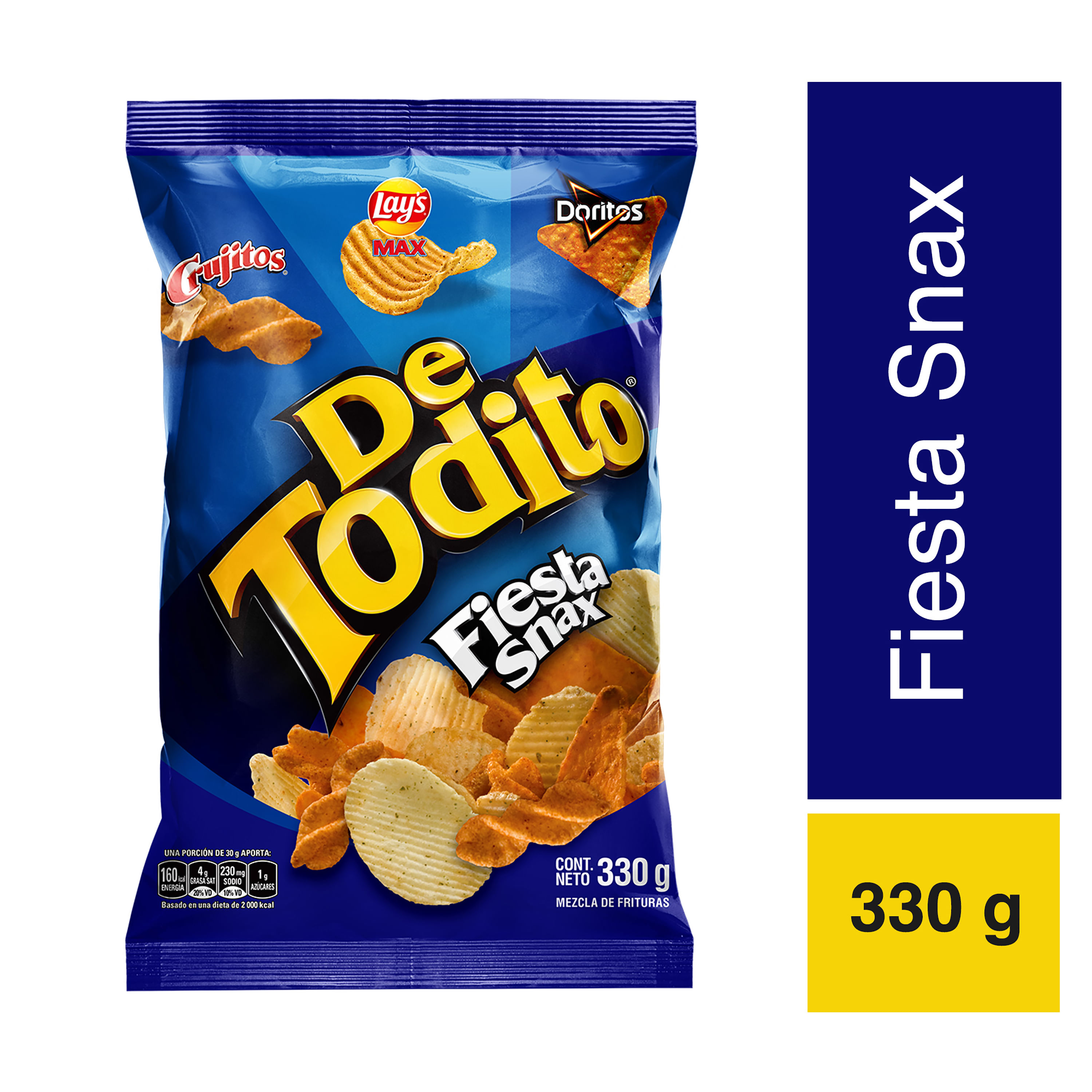 Snack Frito Lay DeTodito Fiesta Snax - 330 g