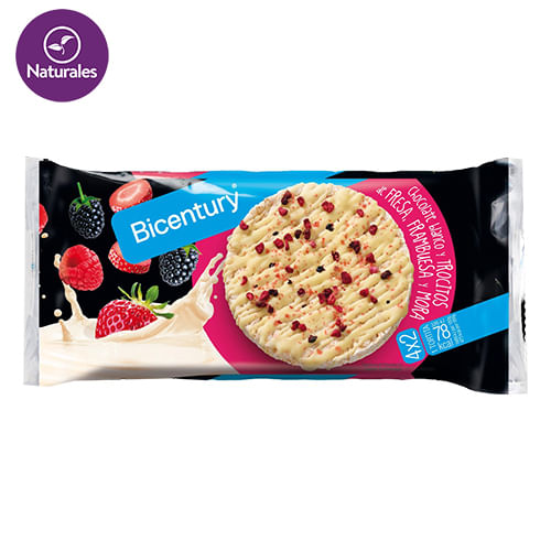 Tortita Bicentury arroz frutos rojos - 131 g