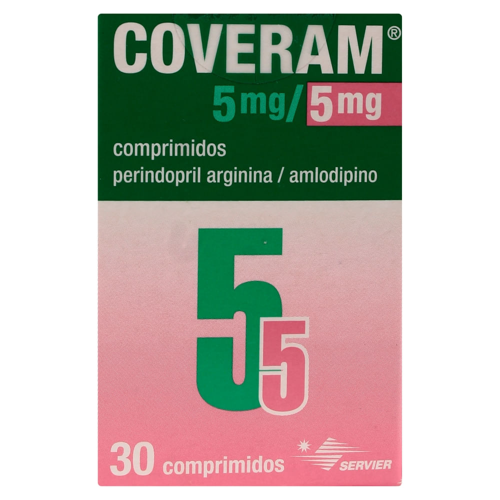 Coveram 5 mg/5 mg x 30 comp