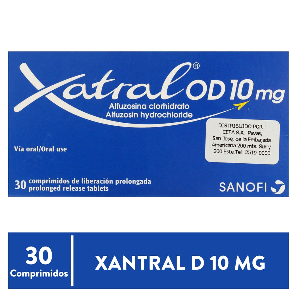 Xatral 10Mg X30 Comp