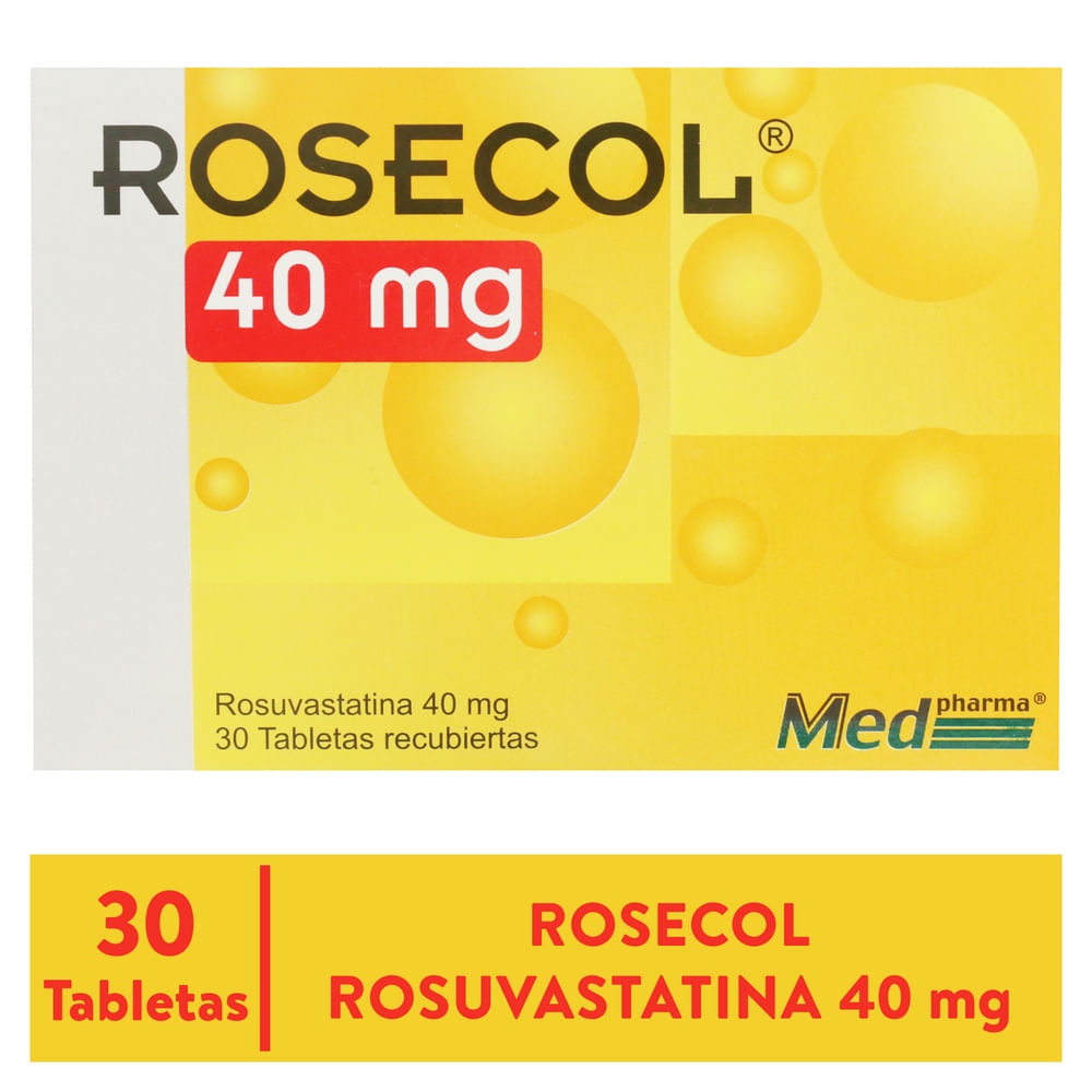 Rosecol rosuvastatina 40 mg
