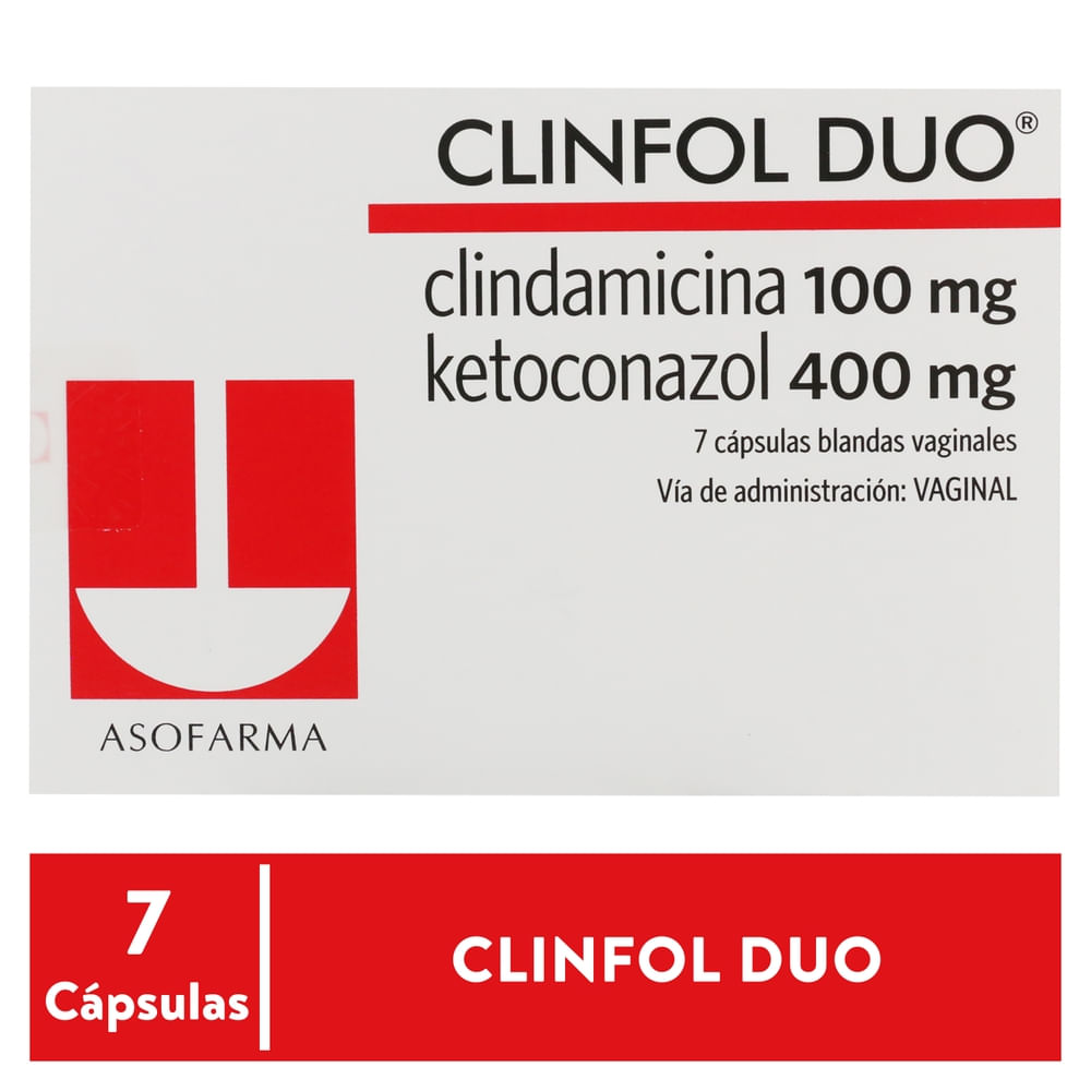 Clinfol Duo caja 7 óvulos vaginales