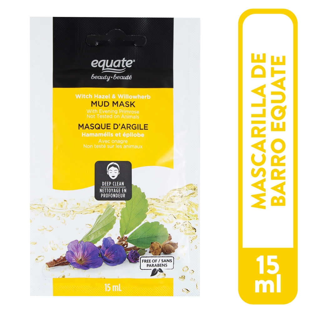 Mascarilla Equate de hamamelis y epilobio - 15 ml