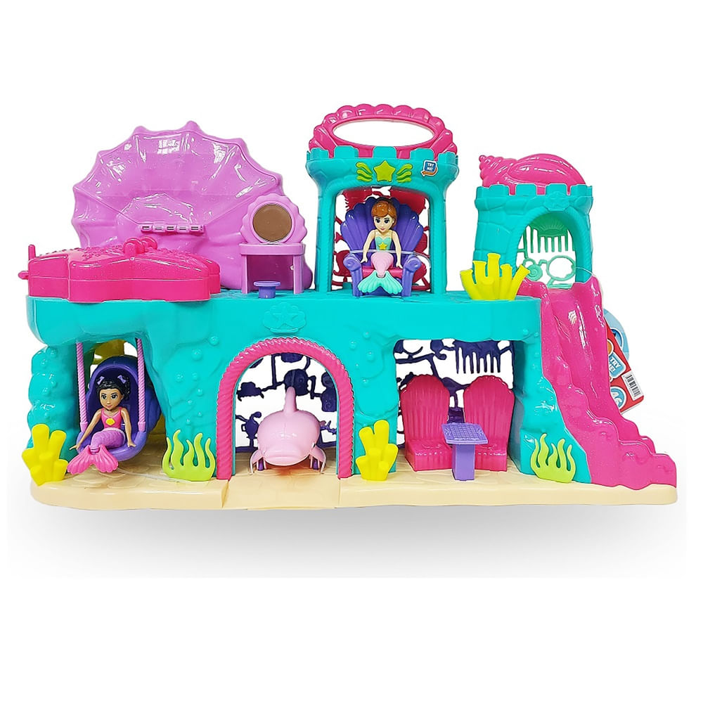 Castillo Kid Connection de sirena con accesorios