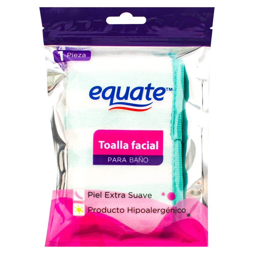 Toalla Facial Equate unidad