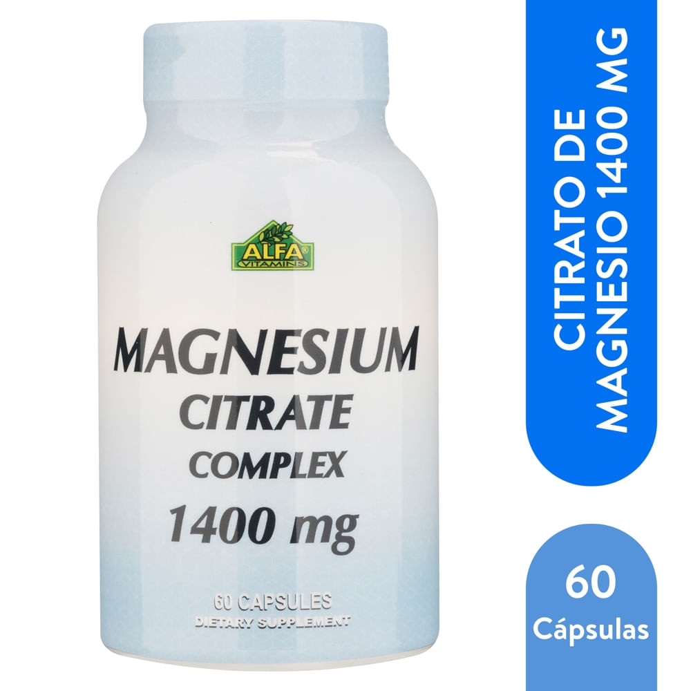 Alfa Magnesio Citrato 60Ea