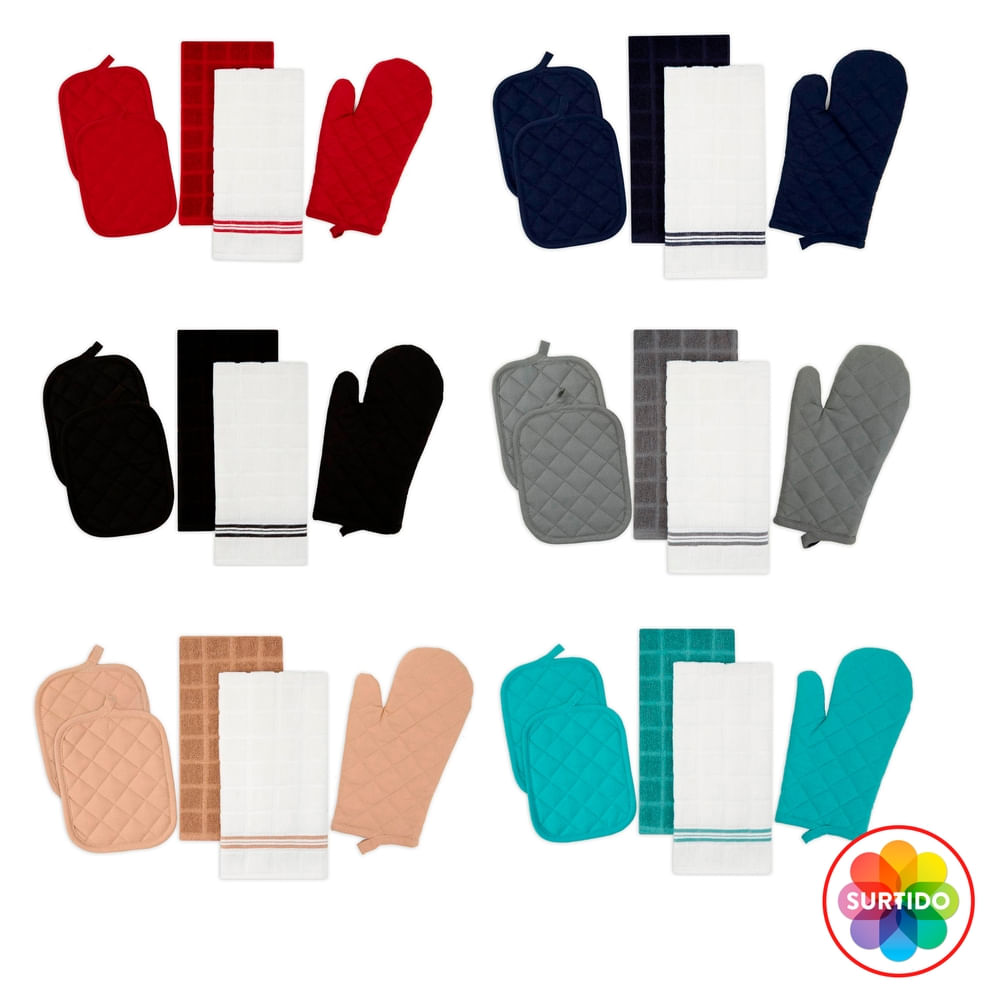 Accesorios de cocina Mainstays colores surtidos - 5 pzas
