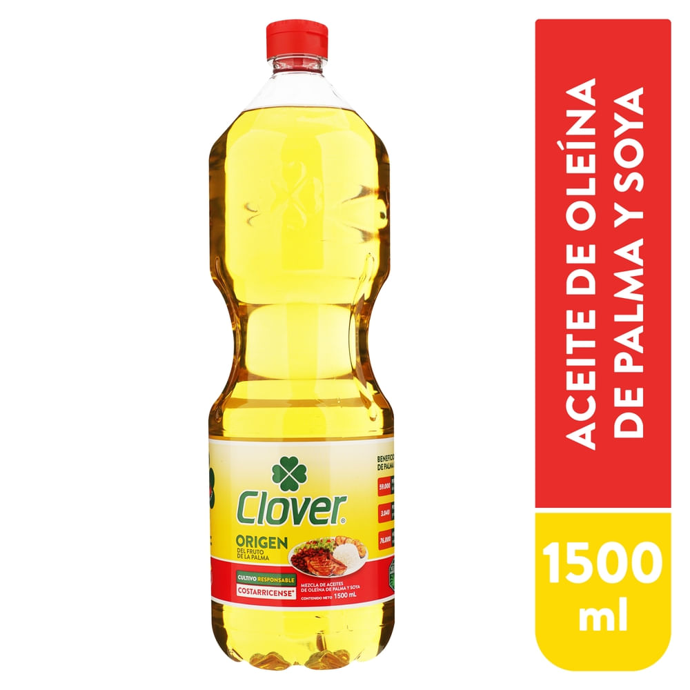 Aceite Clover origen de cocina - 1500 ml