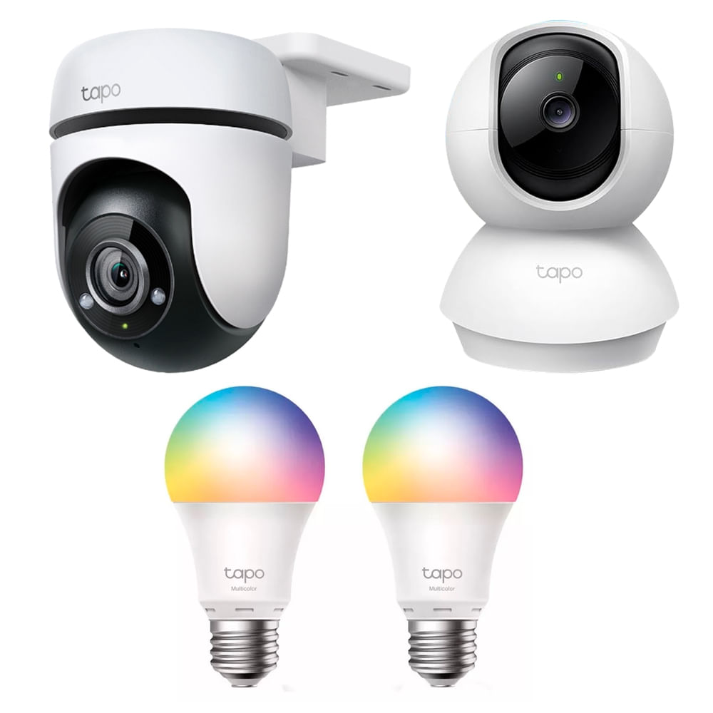 Cámaras de seguridad Targus de alta resolución con bombilla integrada para monitoreo exterior e interior
