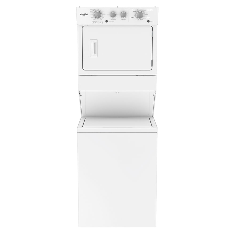 Torre de Lavado Whirpool Gas Blanca Capacidad 20 Kg