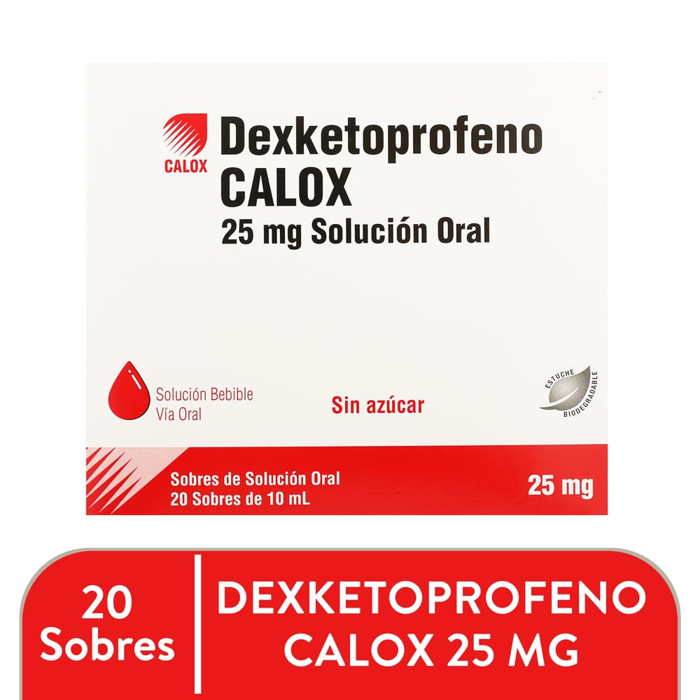 Calox Dexketprofeno 0 Sob