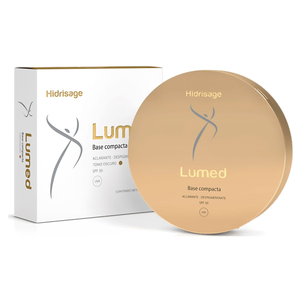 Base compacta Hidrisage Lumed tono oscuro - 11 g