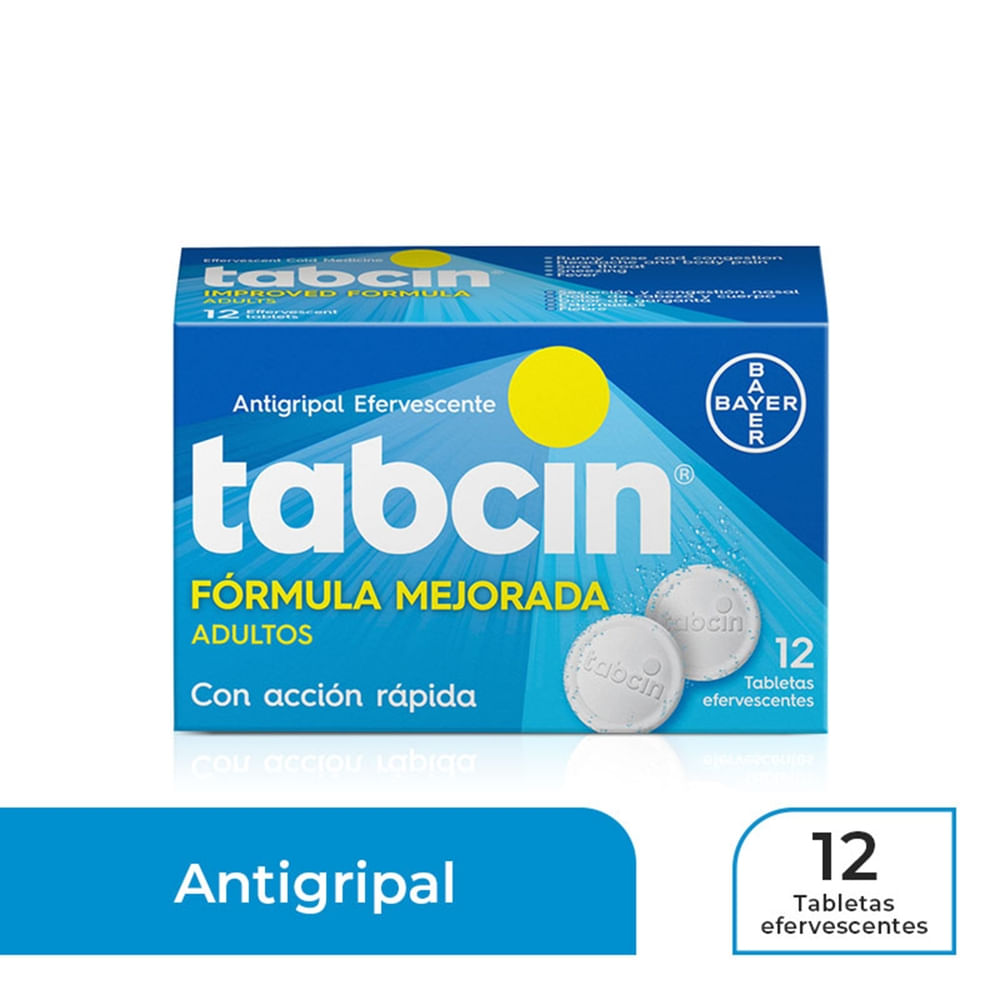 Antigripal Tabcin multisíntomas efervescente adulto